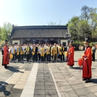 尊孔祭祖大典暨仲子、端木子塑像落成仪式在呼兰文庙举行